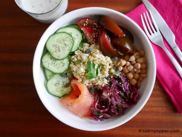 Poke bowl rapide : la recette anti-gaspi #antigaspi #bowl #platcomplet