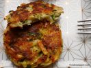 galettes de pomme de terre comté et courgettes