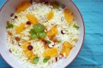 Salade de carottes blanches, orange et citron vert