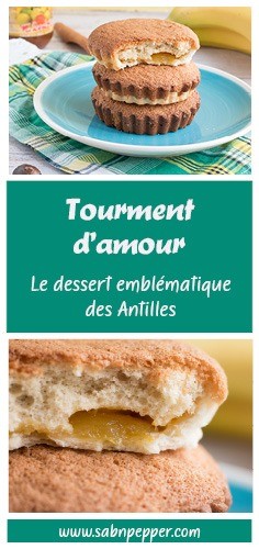 tourment d'amour : le dessert emblématique des Antilles #dessertantillais #tourmentdamour