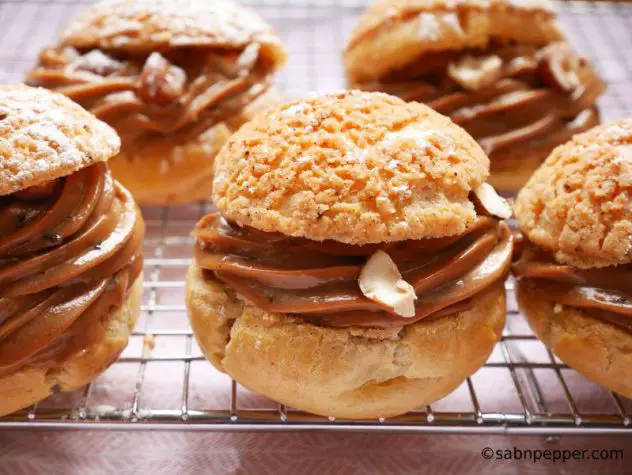 Recette de choux pralinés facile #choux #chouxàlacreme