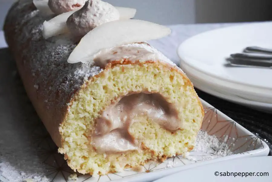 Une génoise est la base parfaite pour une gâteau roulé #recettegenoise #genoiserecette #genois