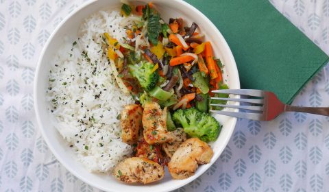 Bowl au poulet cajun #bowl #poulet #recettepoulet #chickencipe