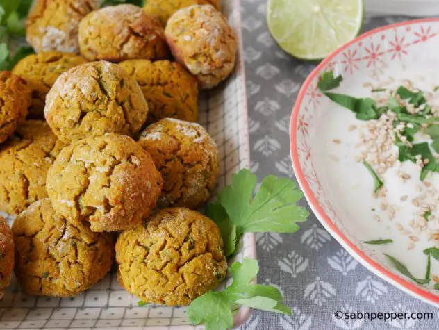 Pour vos apéros sans gluten : les falafels de lentilles corail