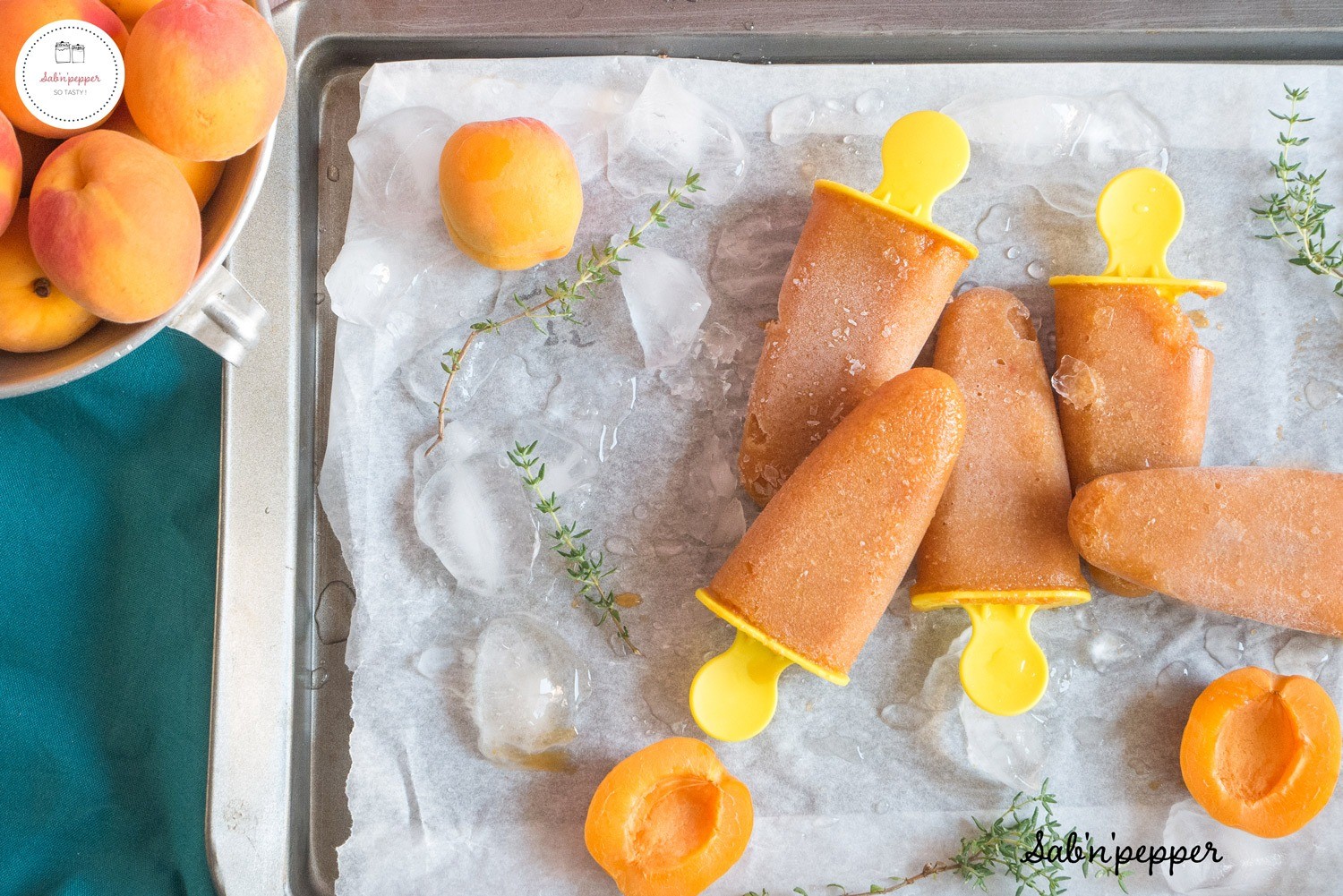 Esquimaux abricot thym : une recette facile et sans cuisson