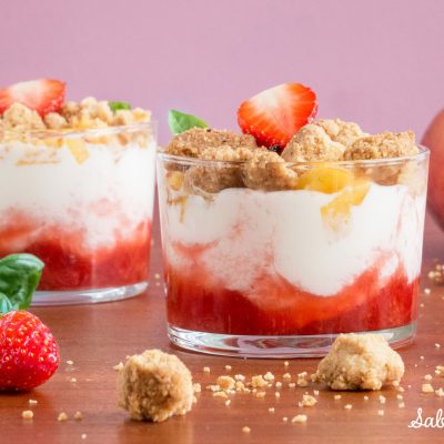 Un dessert facile pour cet été : un trifle aux fraises et au fromage blanc