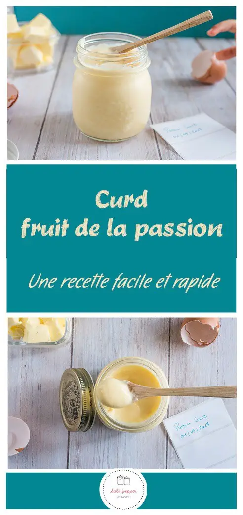 Curd fruit de la passion : une recette facile et rapide