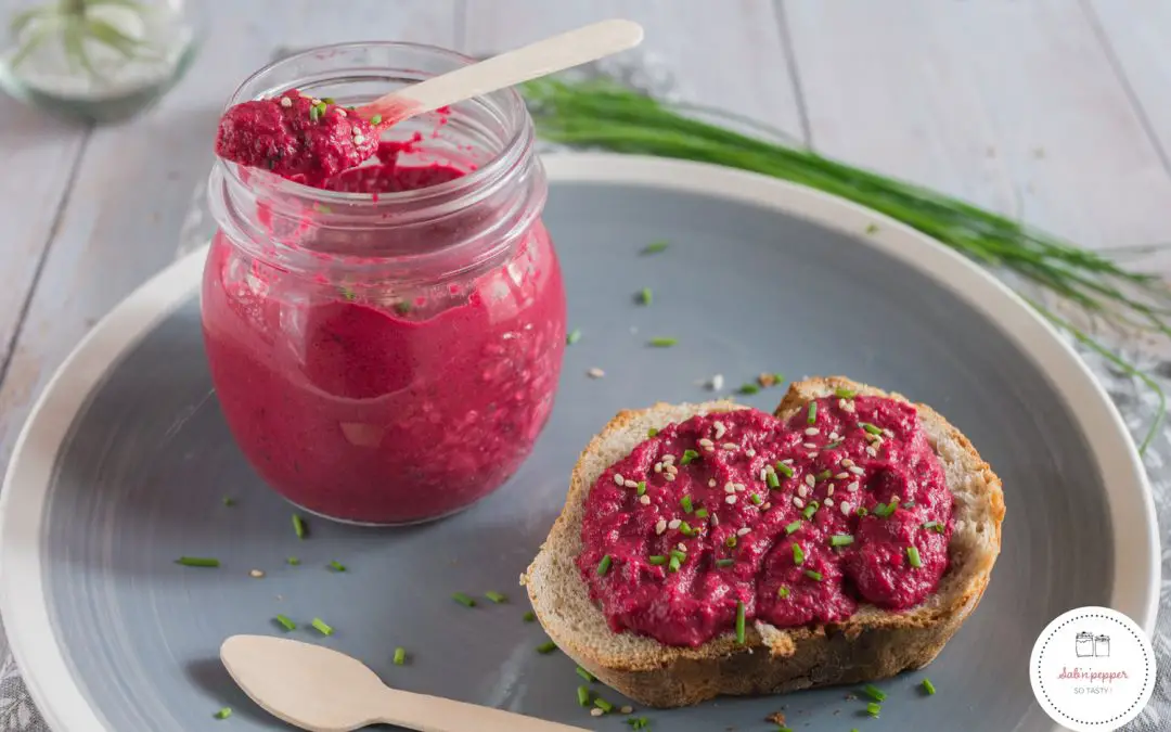 Houmous de betterave sans pois chiche sans tahini