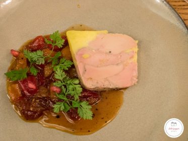 Restaurant Les Saisons 75009 Foie gras et chutney potiron