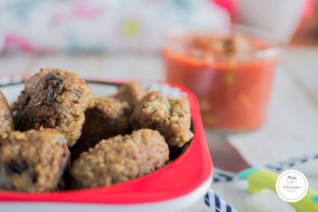 Boulettes d'aubergine : une recette facile saine et gourmande #boulettes #aubergines #veggie #vegan