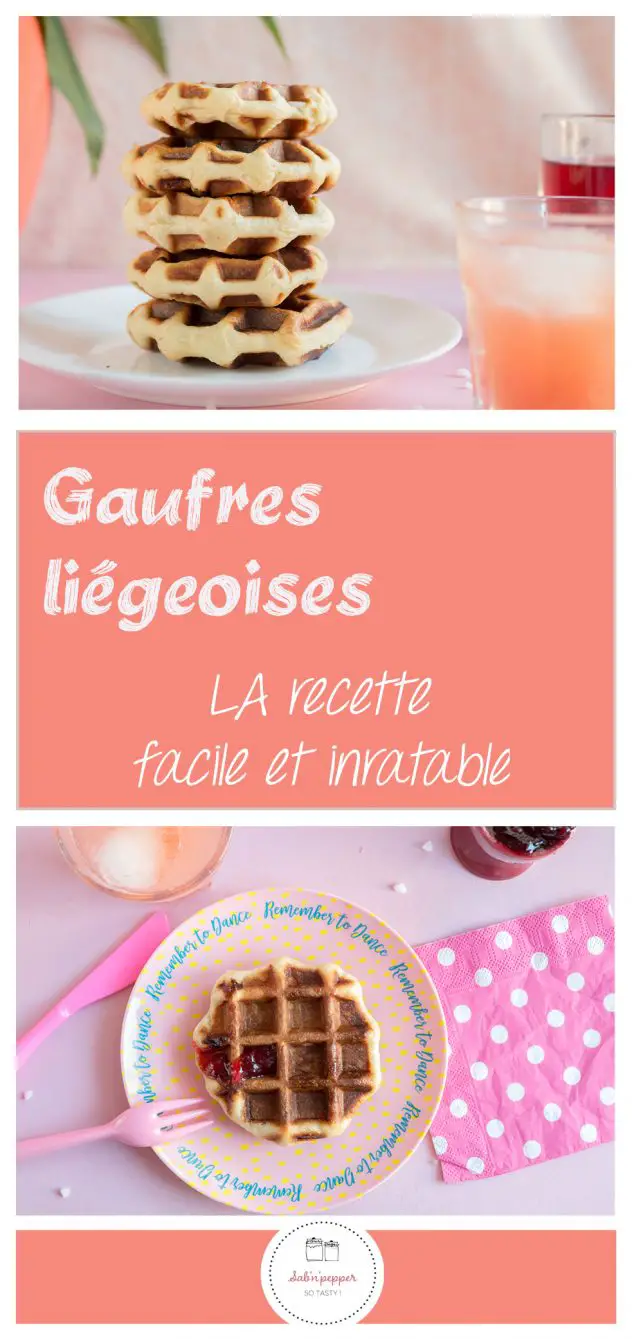 Gaufres liégeoises : une recette facile et gourmande