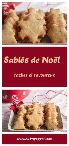 Sablés de noel : une recette simple et rapide #sablesdenoel #noel