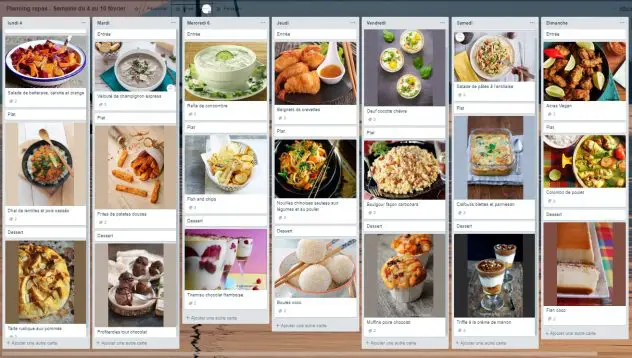 Menu de la semaine : fais le plein d'idées ! #organisation #menudelasemaine #repasdelasemaine