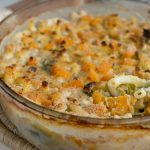 Gratin de macaronis butternut, poireaux, gorgonzola : une recette simple et familiale #recette #recettefacile #macaronis