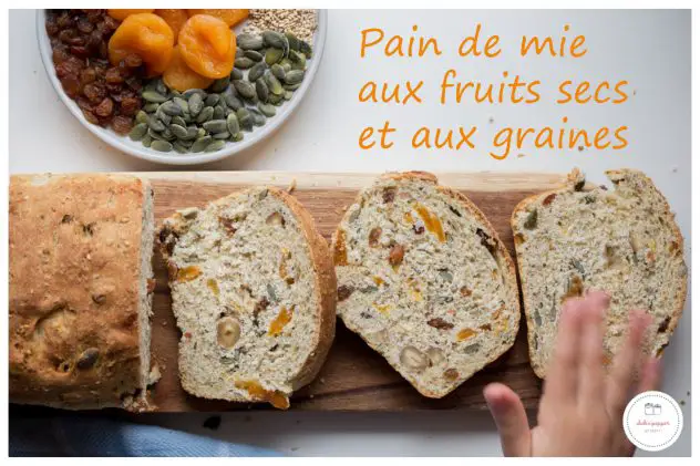 pain de mie multi-graines aux fruits secs