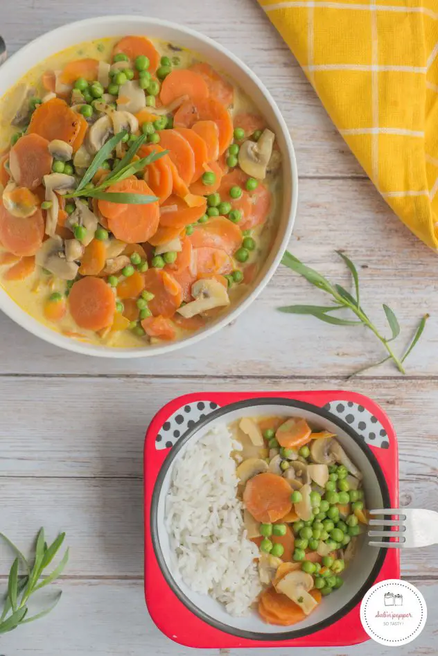 Blanquette de légumes : une recette simple qui plaira aux enfants #blanquettedelégumes #recetteenfant#kidfood #recettefacile