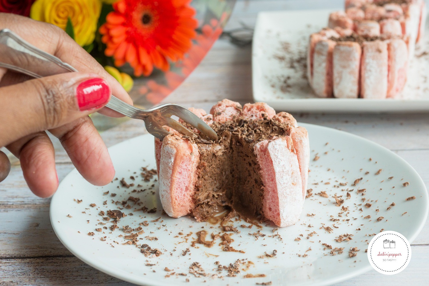 Charlotte à la mousse au chocolat : facile et savoureuse