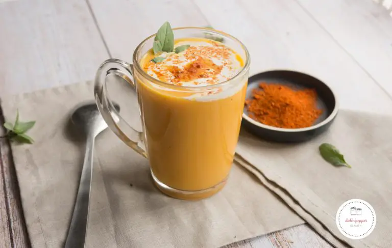 Soupe carotte gingembre au lait de coco et curry rouge - Sab'n'Pepper