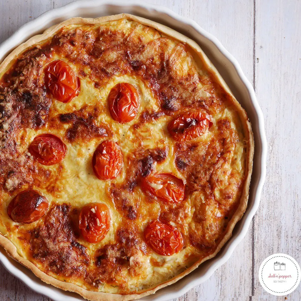 Quiche thon tomate ricotta : facile et savoureuse