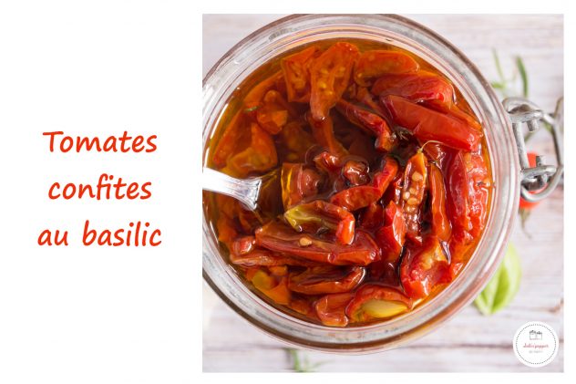 Tomates confites maison au thym et basilic : une recette au four facile #tomates #tomatesconfites #recettefacile 