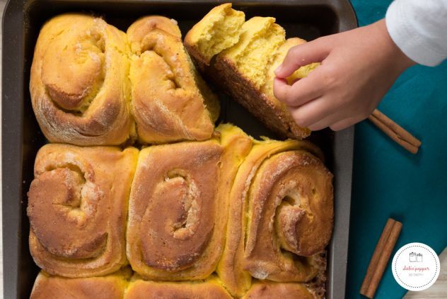 Brioche au potiron et cannelle : moelleuse et parfumée ! #recette #recettefacile #gouter