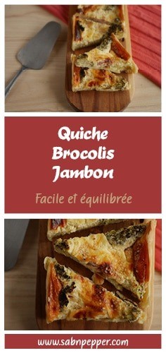 Quiche brocolis jambon et sésame : une recette facile et savoureuse #quiche #recettefacile #quicheautomne