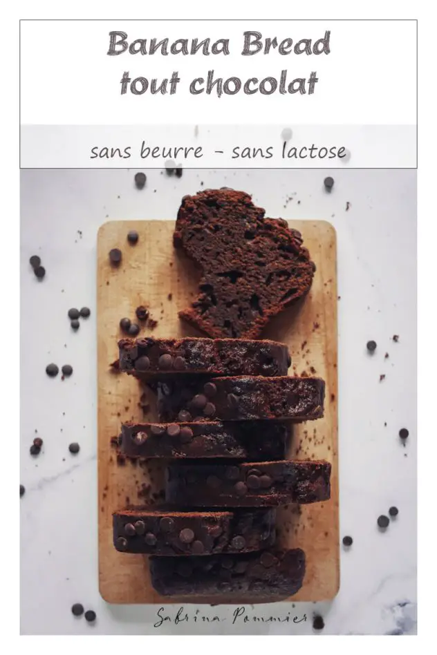 Banana bread tout chocolat #banane #antigaspi #gouter