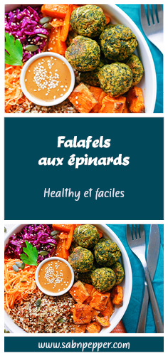 Falafels aux épinards : une recette healthy ultra-facile #falafels #recette #recettefacile #epinard #recettedesaison