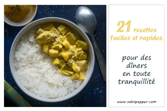 Recettes faciles et rapides pour survivre au "qu'est ce qu'on mange ce soir" #recette #recettesfaciles #recettesrapides