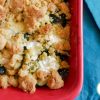 Crumble courgettes chèvre : une recette simple et rapide qui plaira à toute la famille #crumble #crumblesalé #courgettes #fromagedechèvre