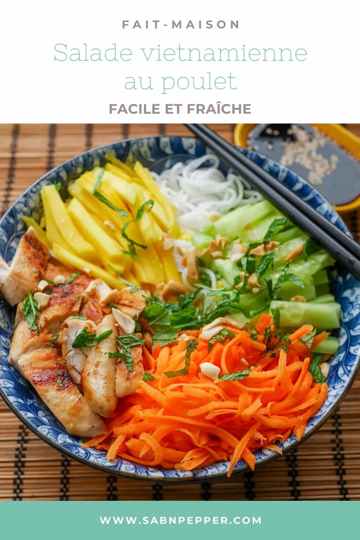 Salade vietnamienne : une recette fraîche et facile #salade
