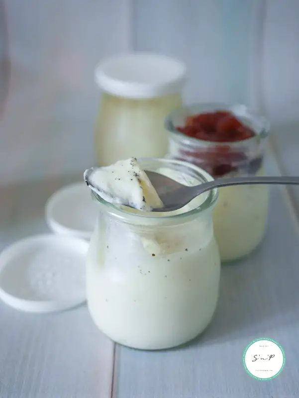 yaourts maison à la vanille : une recette facile zéro déchet #yaourtmaison #recette #recettefacile 