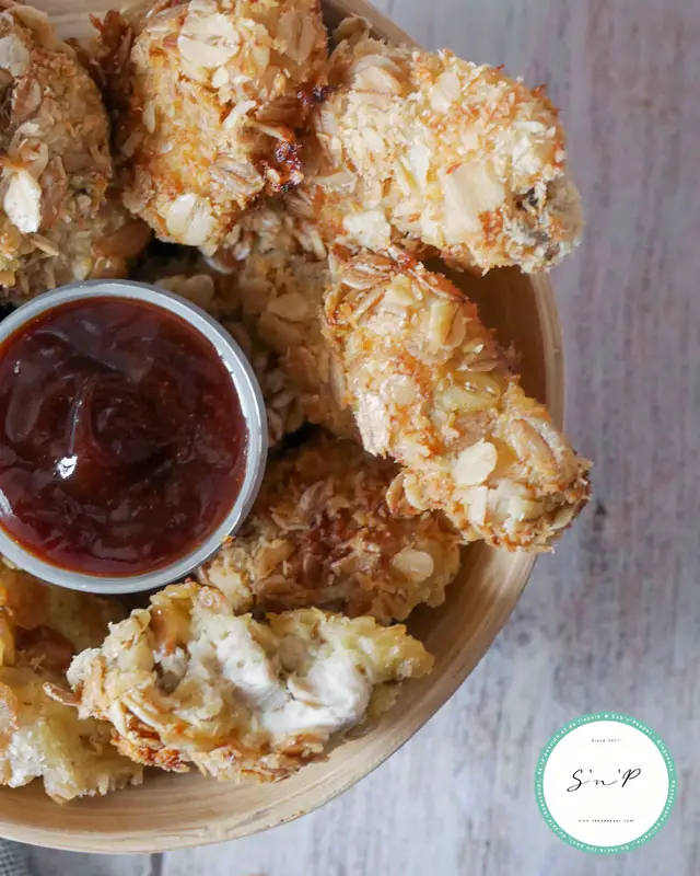 Nuggets de poulet maison au four (sans gluten)