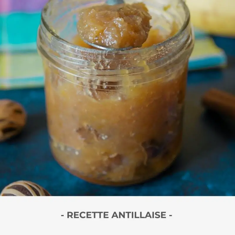 Confiture de bananes plantains antillaise Sab'n'Pepper