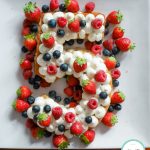 Number cake aux fruits ; une recette simple et savoureuse
