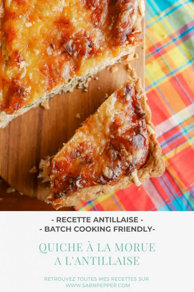 Quiche à la morue : la recette facile et savoureuse