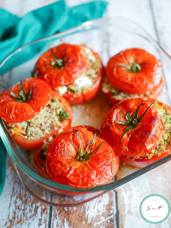 Tomates farcies végétariennes