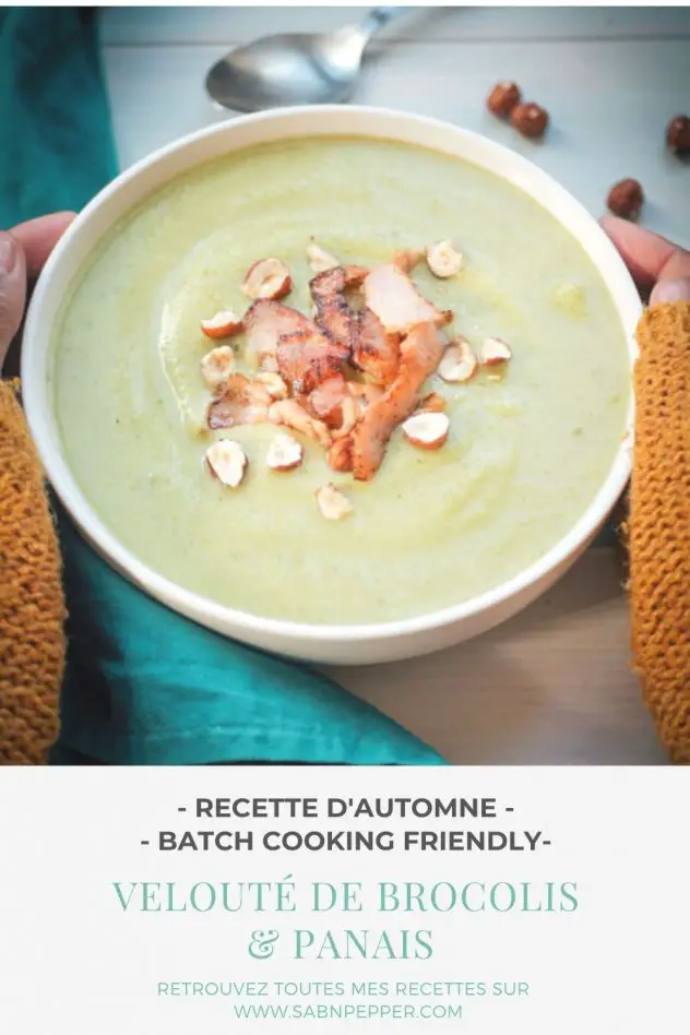 Velouté brocolis panais : une soupe simple et originale qui plaira à toute la famille