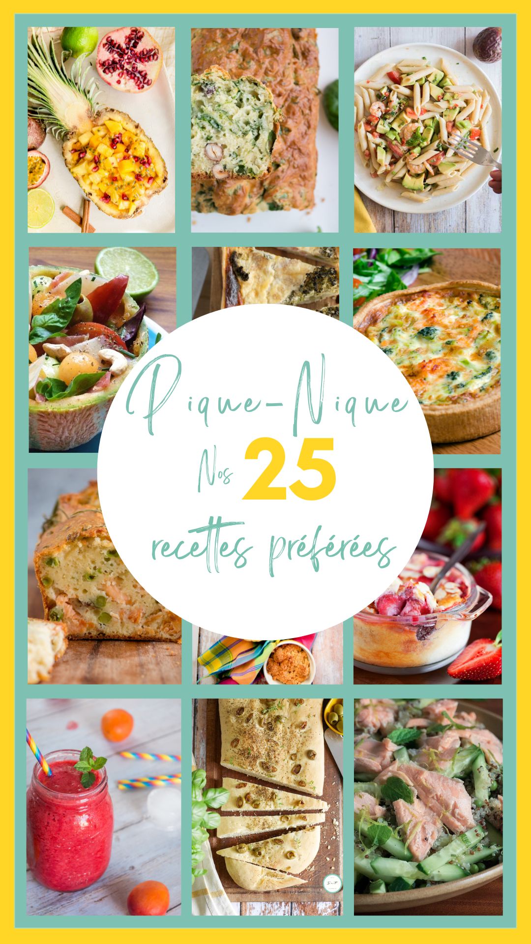 Pique-nique 25 recettes faciles rapides et originales